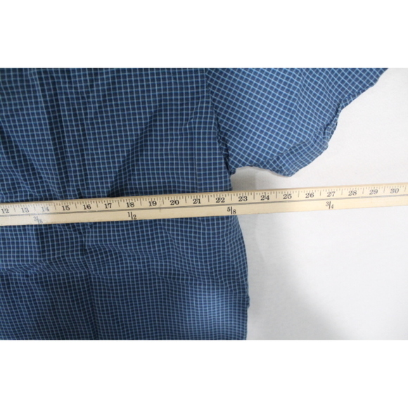 Columbia Men Blue Plaid Casual Button Down Size XL - Picture 5 of 7